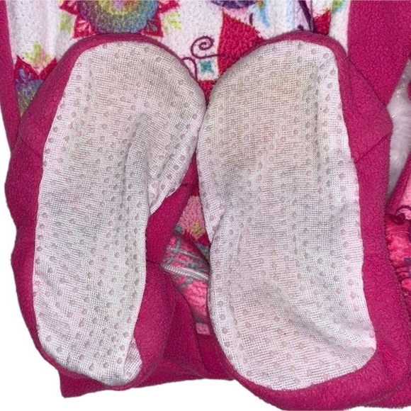 Nickelodeon Shimmer & Shine Pink Footie Pajamas Size 2T - Picture 5 of 6